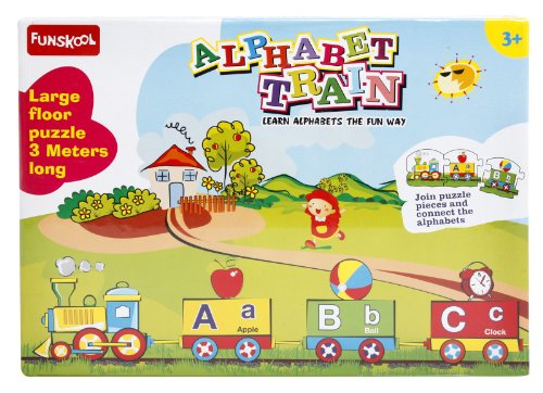 alphabet train floor puzzle